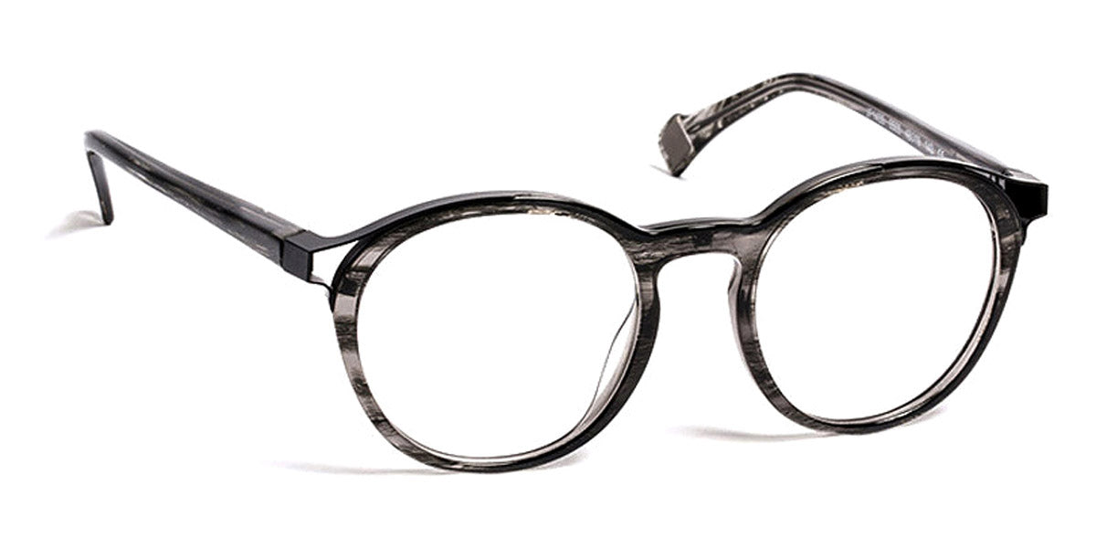 J.F. Rey® JF1439 JR JF1439 0500 48 - 0500 Dark Gray/Black Satin Eyeglasses