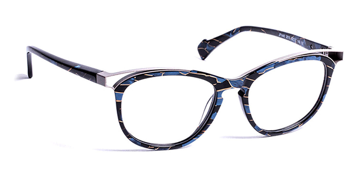 J.F. Rey® JF1440 JR JF1440 2010 52 - 2010 Demi Blue/Gunmetal Eyeglasses