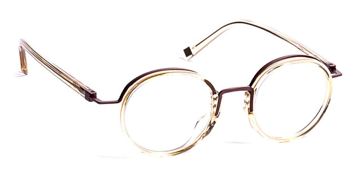 J.F. Rey® JF1441 JR JF1441 5095 45 - 5095 Crystal Yellow/Brown Eyeglasses