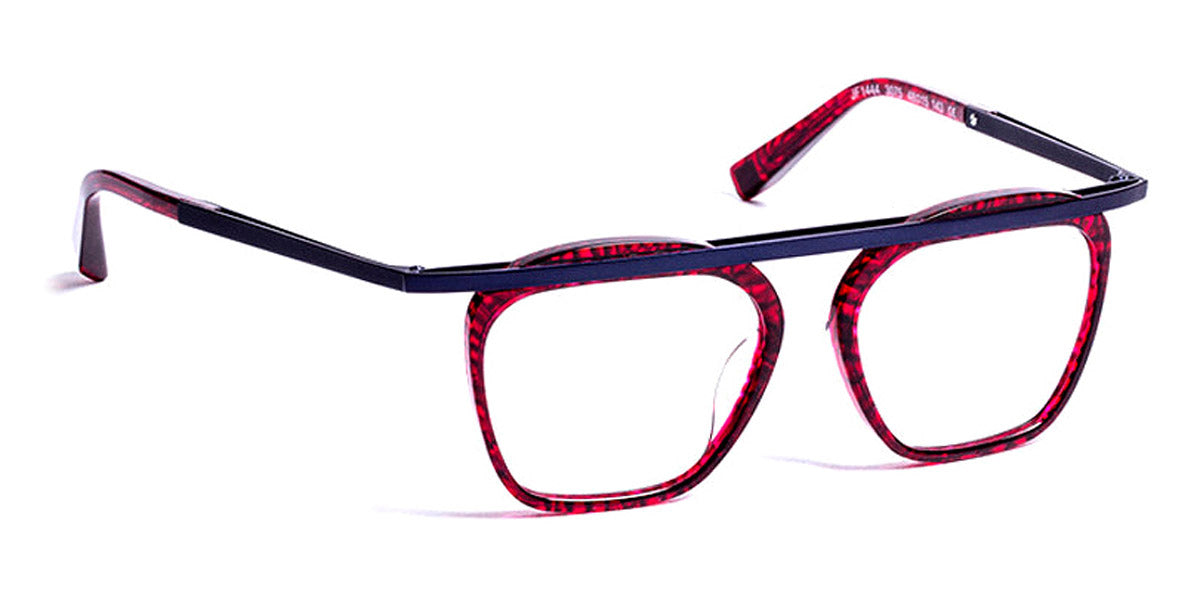 J.F. Rey® JF1444 JR JF1444 3075 48 - 3075 Red/Plum Eyeglasses