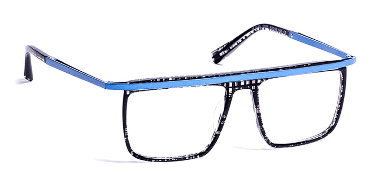 J.F. Rey® JF1445 JR JF1445 0025 52 - 0025 Black/Blue Eyeglasses