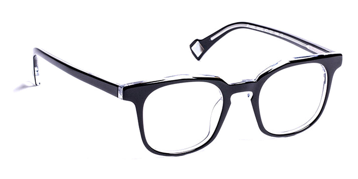 J.F. Rey® JF1450 JR JF1450 0010 47 - 0010 Black/Crystal Eyeglasses