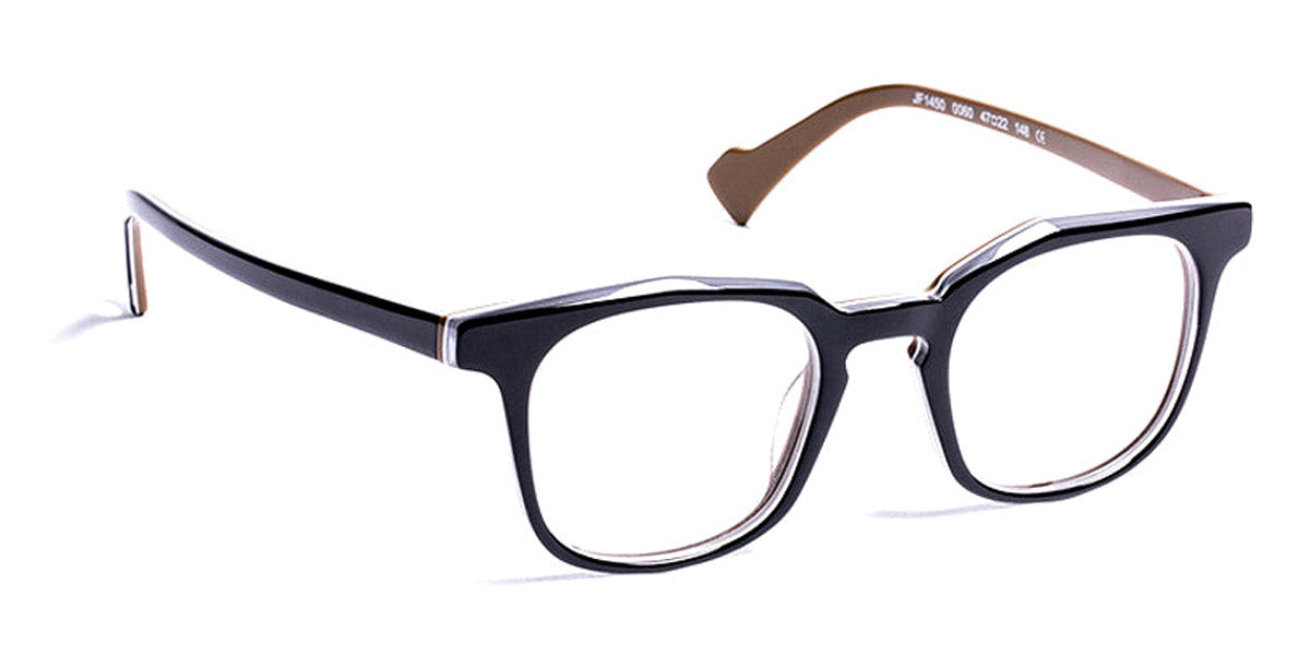 J.F. Rey® JF1450 JR JF1450 0060 47 - 0060 Black/Orange Eyeglasses