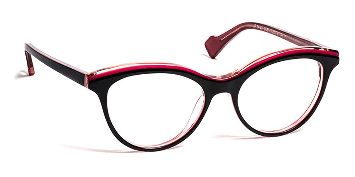 J.F. Rey® JF1463 JR JF1463 0080 52 - 0080 Black/Pink Eyeglasses