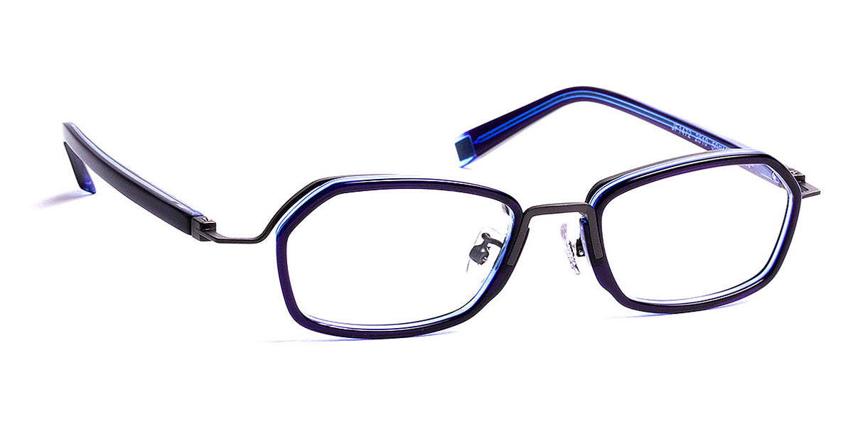 J.F. Rey® JF1472 JR JF1472 2510 50 - 2510 Blue/Gunmetal Eyeglasses