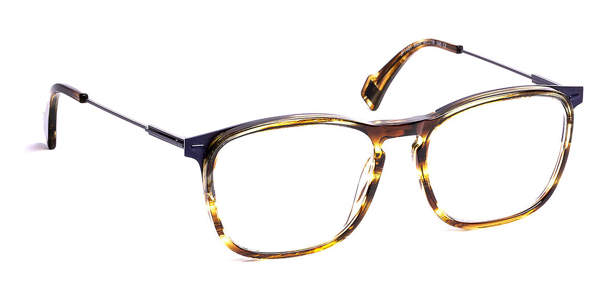 J.F. Rey® JF1481 JR JF1481 9026 55 - 9026 Demi/Navy Blue Eyeglasses