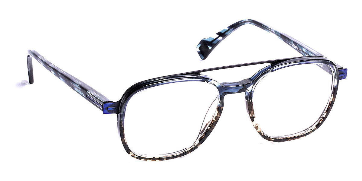 J.F. Rey® JF1482 JR JF1482 2129 51 - 2129 Blue/Antic Brushed Blue Eyeglasses