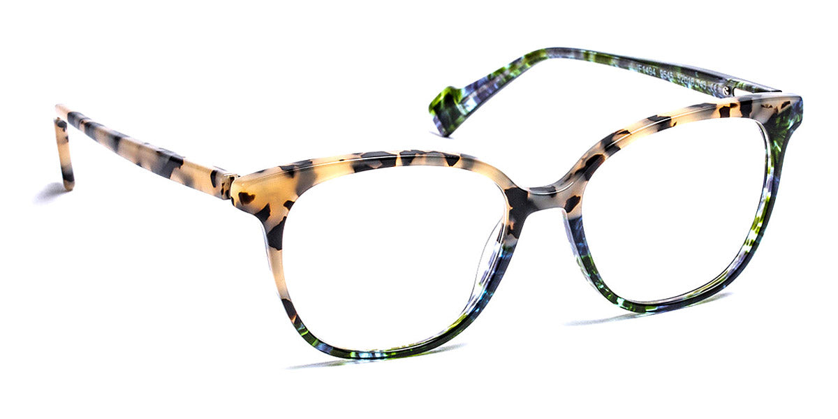 J.F. Rey® JF1494 JR JF1494 9545 52 - 9545 Demi/Green Lace Eyeglasses