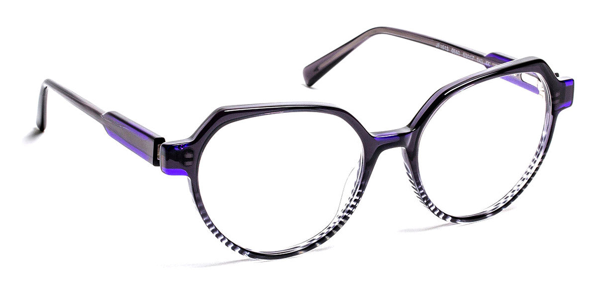 J.F. Rey® JF1513 JR JF1513 0560 53 - 0560 Caviar/Purple Eyeglasses