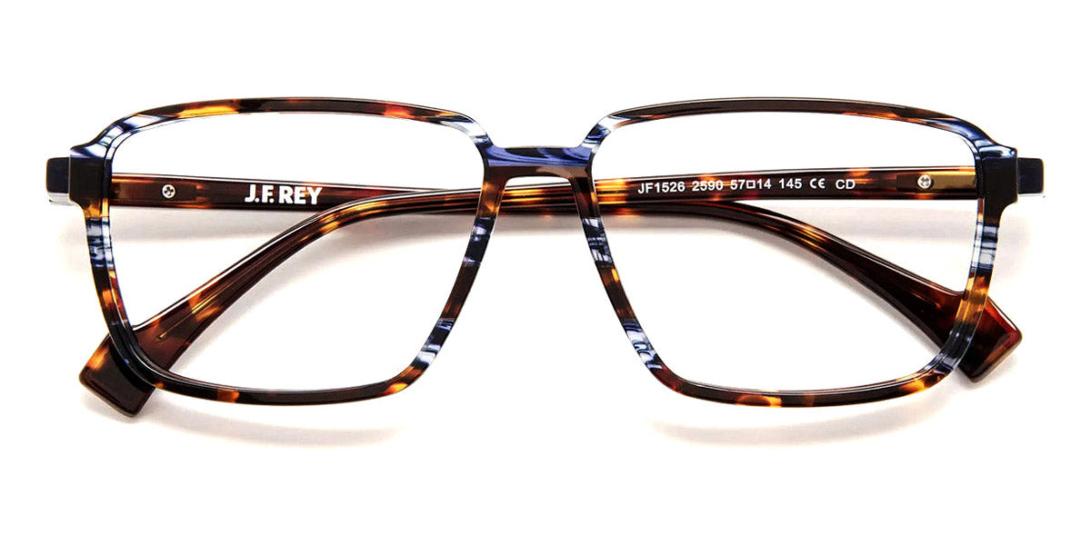 J.F. Rey® JF1526 JR JF1526 2590 57 - 2590 DEMI BLUE/BLUE Eyeglasses