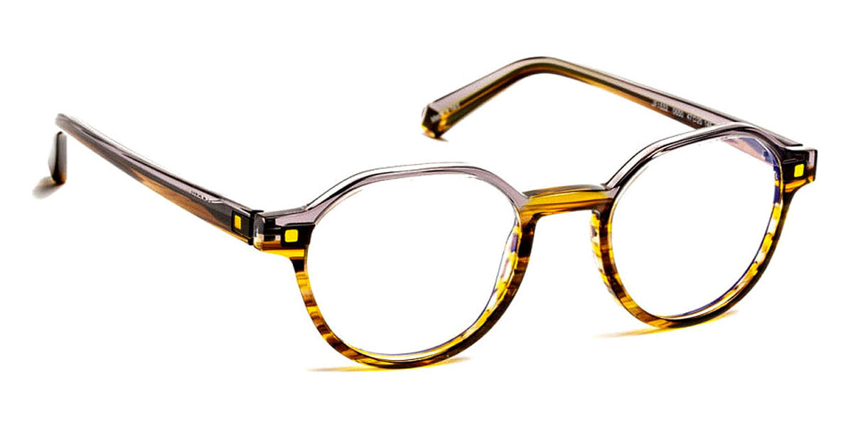 J.F. Rey® JF1532 JR JF1532 0650 47 - 0650 Gray Gun/Demi Yellow Eyeglasses