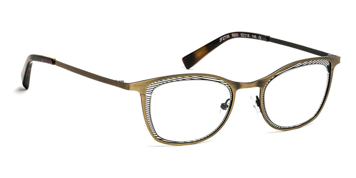 J.F. Rey® JF2706 JR JF2706 5500 52 - 5500 Antic Gold/Black Eyeglasses