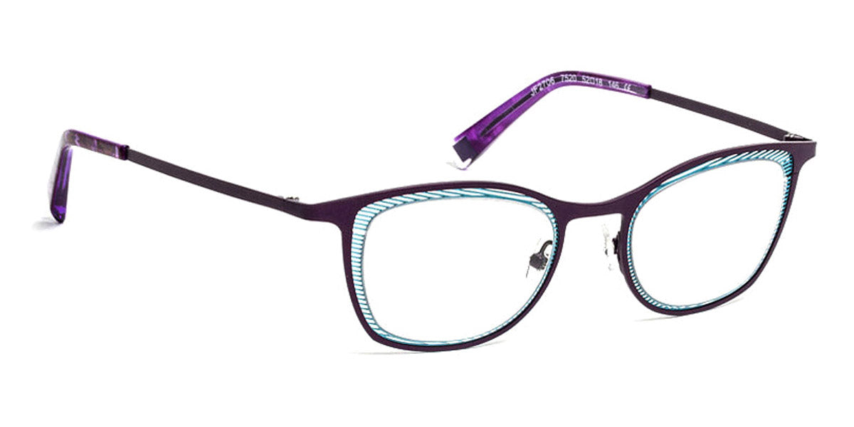 J.F. Rey® JF2706 JR JF2706 7520 52 - 7520 Plum/Turquoise Eyeglasses