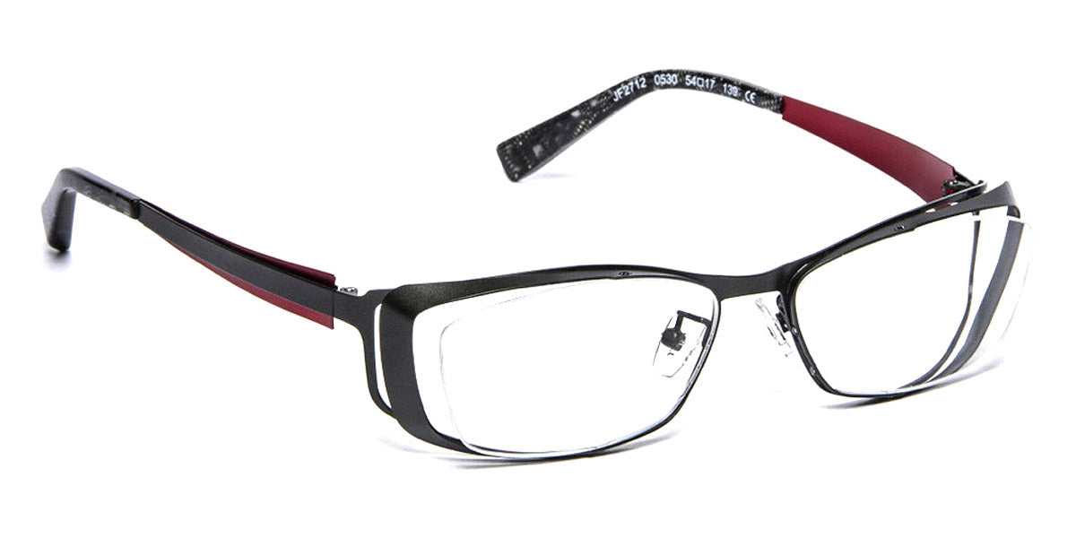 J.F. Rey® JF2712 JR JF2712 0530 54 - 0530 Gunmetal/Red Eyeglasses