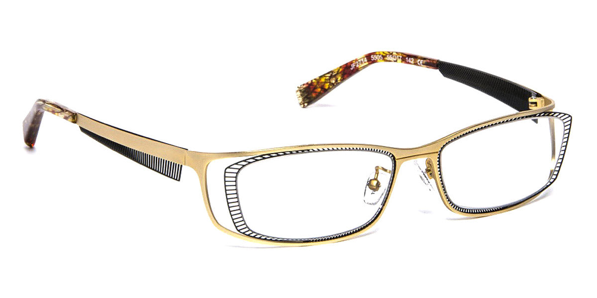 J.F. Rey® JF2714 JR JF2714 5505 55 - 5505 Gold/Gunmetal Eyeglasses