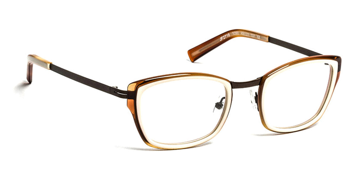 J.F. Rey® JF2718 JR JF2718 1090 49 - 1090 Ivory/Brown Eyeglasses