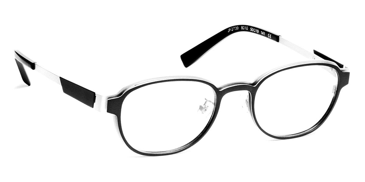 J.F. Rey® JF2739 JR JF2739 0010 50 - 0010 Black/White Eyeglasses