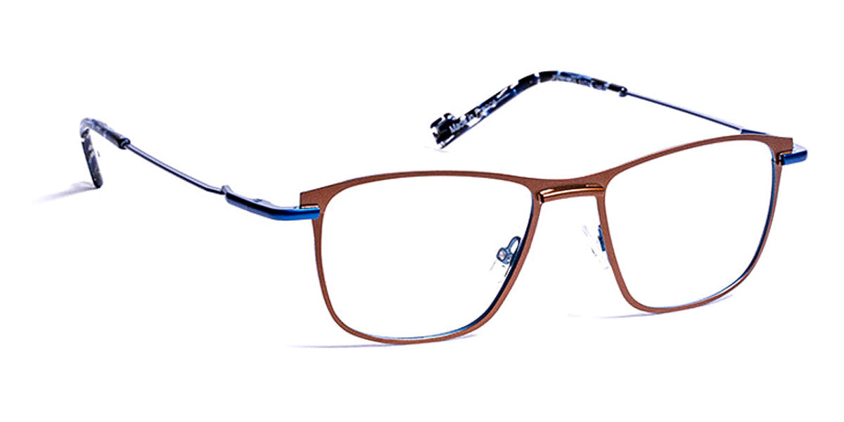 J.F. Rey® JF2761 JR JF2761 6525 51 - 6525 Dark Brown/Blue Eyeglasses