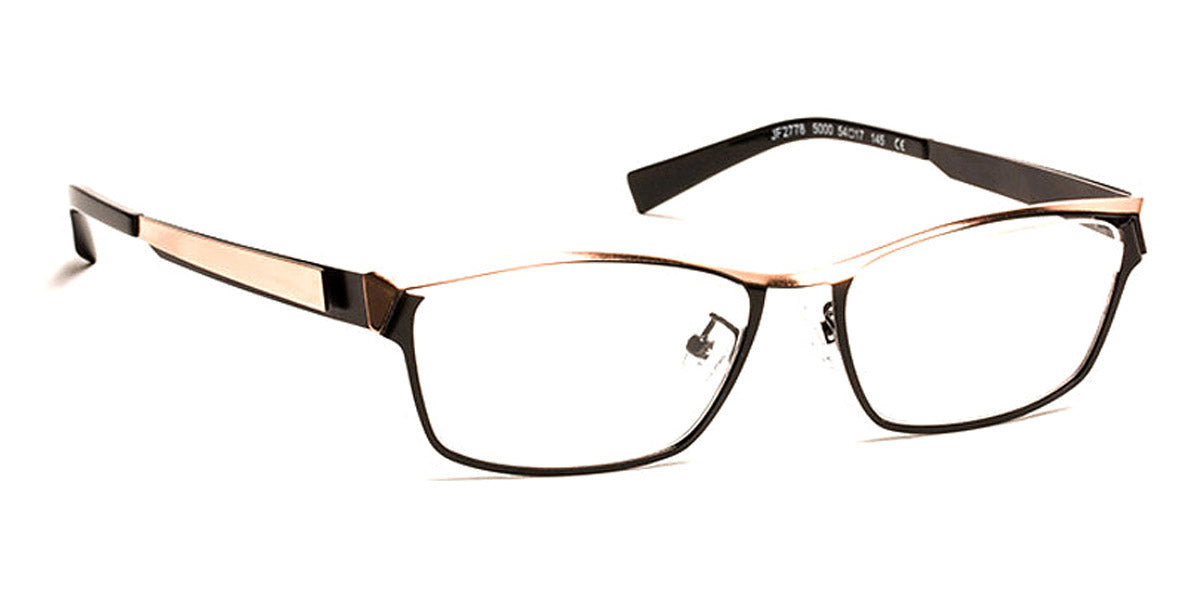 J.F. Rey® JF2778 JR JF2778 5000 54 - 5000 Shiny Gold/Black Eyeglasses