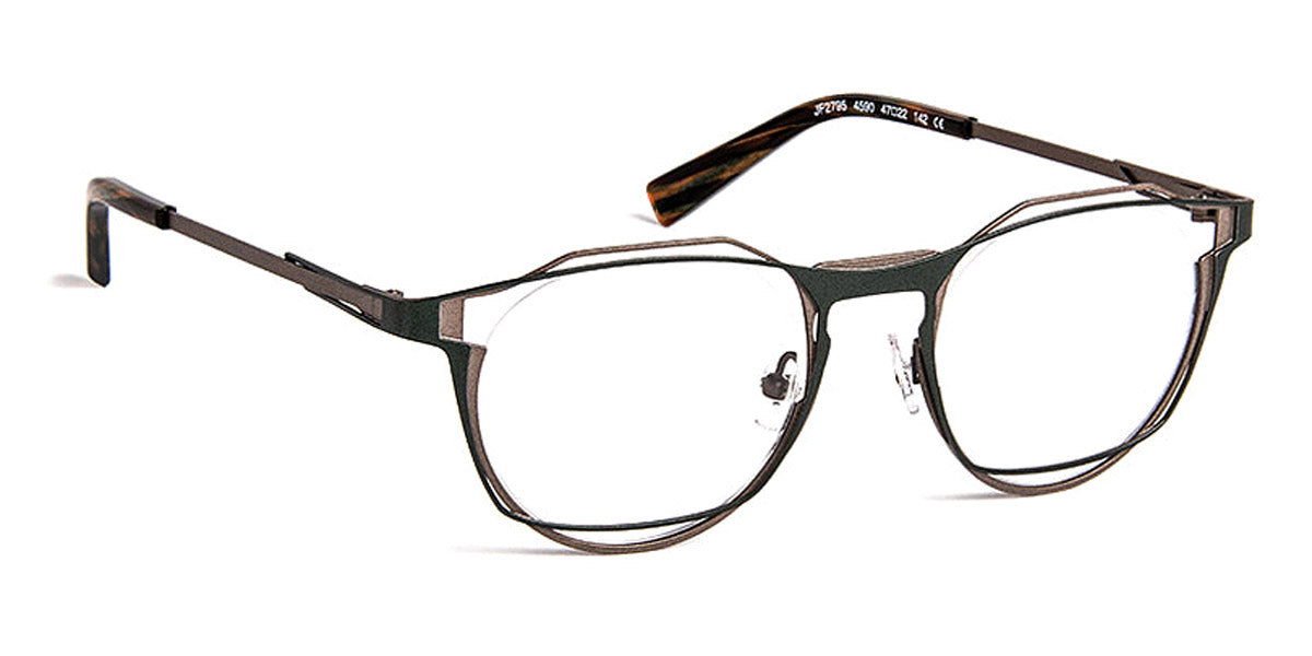 J.F. Rey® JF2795 JR JF2795 4590 47 - 4590 Khaki/Gunmetal Eyeglasses