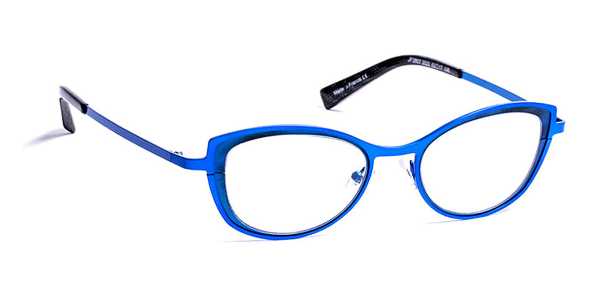 J.F. Rey® JF2807 JR JF2807 2022 53 - 2022 Blue/Brushed Blue Eyeglasses