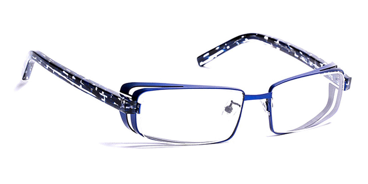 J.F. Rey® JF2812 JR JF2812 2505 53 - 2505 Blue/Black Eyeglasses