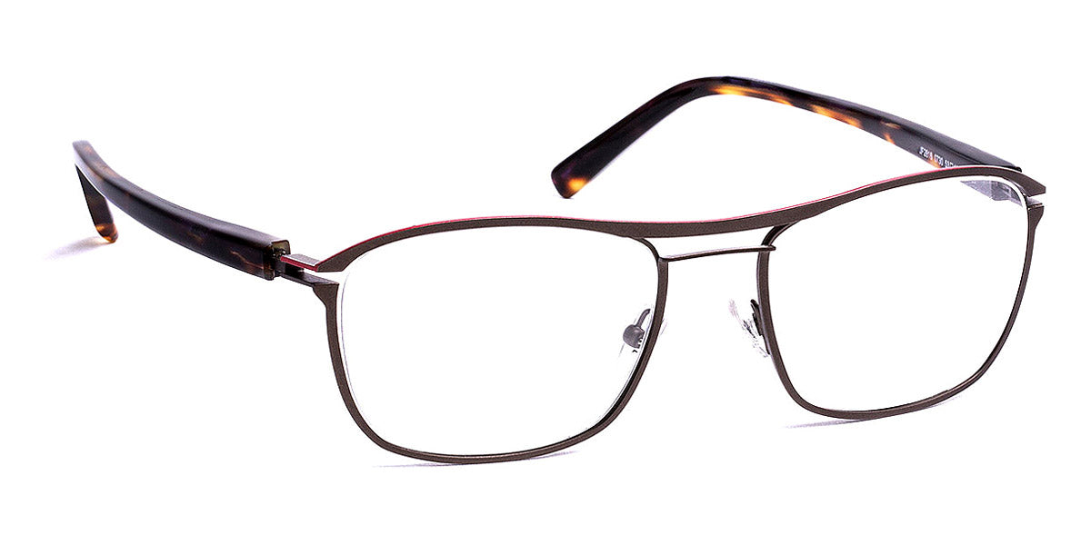 J.F. Rey® JF2816 JR JF2816 0730 53 - 0730 Taupe/Red Eyeglasses