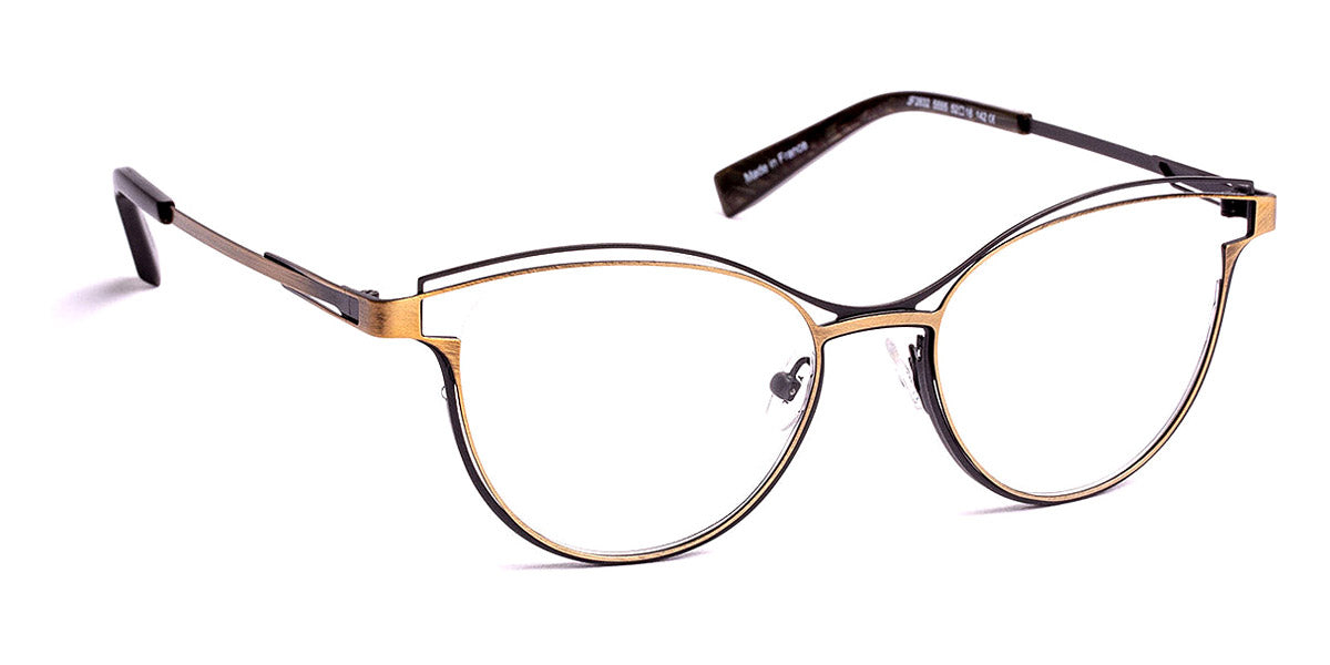 J.F. Rey® JF2832 JR JF2832 5555 52 - 5555 Brushed Gold Eyeglasses