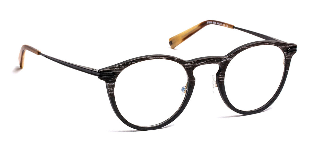 J.F. Rey® JF2836 JR JF2836 0500 48 - 0500 Wood/Carbon/Matte Black Eyeglasses