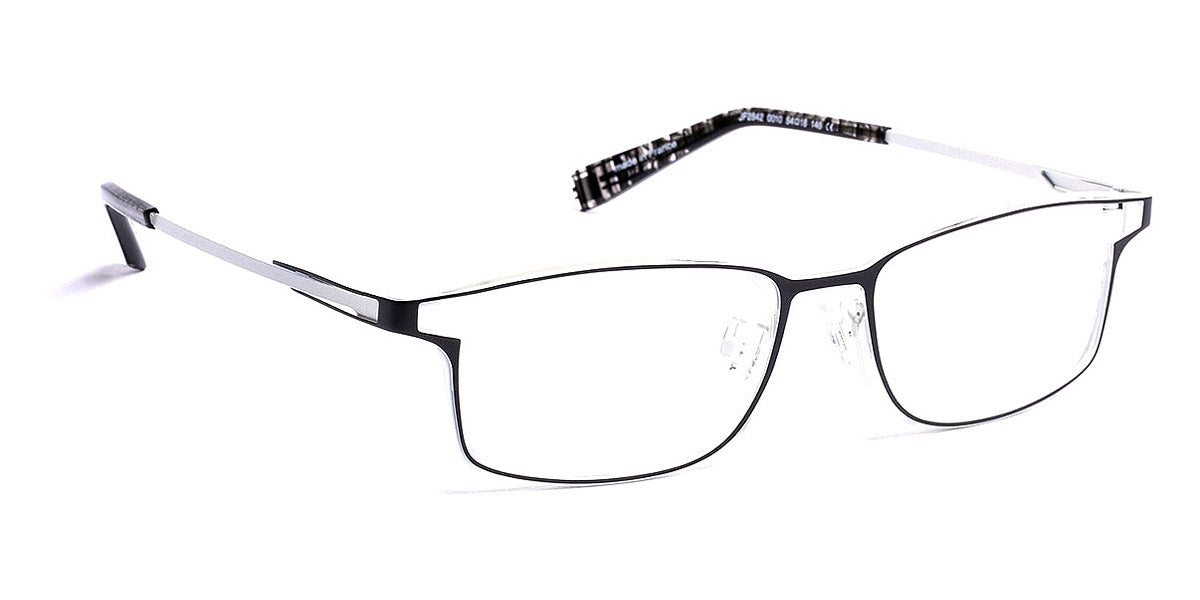 J.F. Rey® JF2842 JR JF2842 0010 54 - 0010 Black/White Eyeglasses