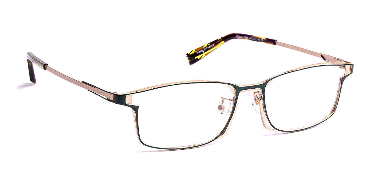 J.F. Rey® JF2842 JR JF2842 4555 54 - 4555 Khaki/Antic Gold Eyeglasses