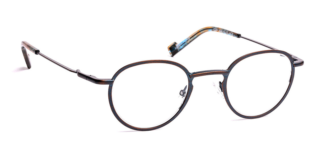 J.F. Rey® JF2847 JR JF2847 9020 44 - 9020 Brown Velvet Blue Eyeglasses