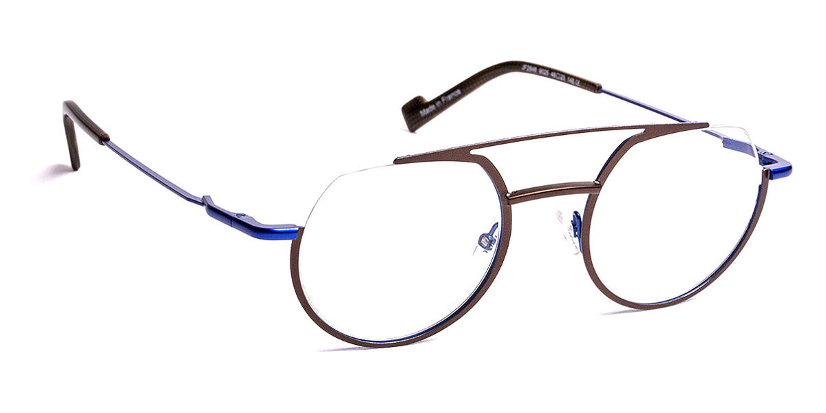 J.F. Rey® JF2848 JR JF2848 9025 48 - 9025 Brown/Blue Eyeglasses