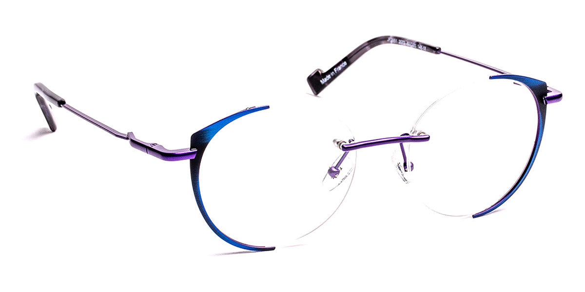 J.F. Rey® JF2851 JR JF2851 2072 50 - 2072 Blue/Purple Eyeglasses