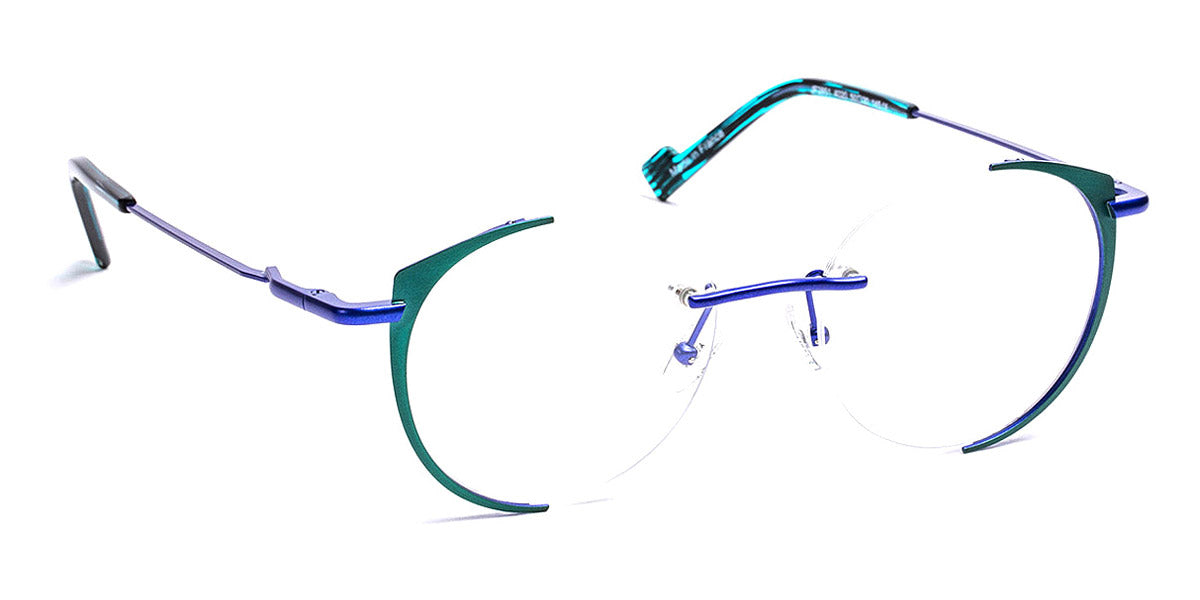 J.F. Rey® JF2851 JR JF2851 4020 50 - 4020 Emeraude/Blue Eyeglasses