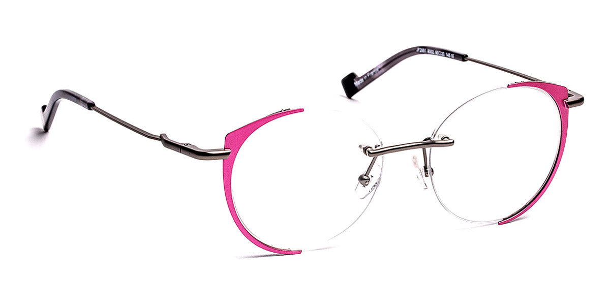 J.F. Rey® JF2851 JR JF2851 8002 50 - 8002 Pink/Ruthenium Eyeglasses