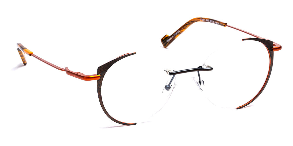 J.F. Rey® JF2851 JR JF2851 9060 50 - 9060 Blue/Brown/Orange Eyeglasses