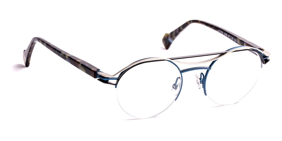 J.F. Rey® JF2858 JR JF2858 2099 47 - 2099 Blue/Panache Eyeglasses