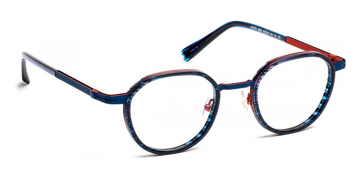 J.F. Rey® Jf2876 JR JF2876 2860 49 - 2860 Blue Stripes/Copper Eyeglasses