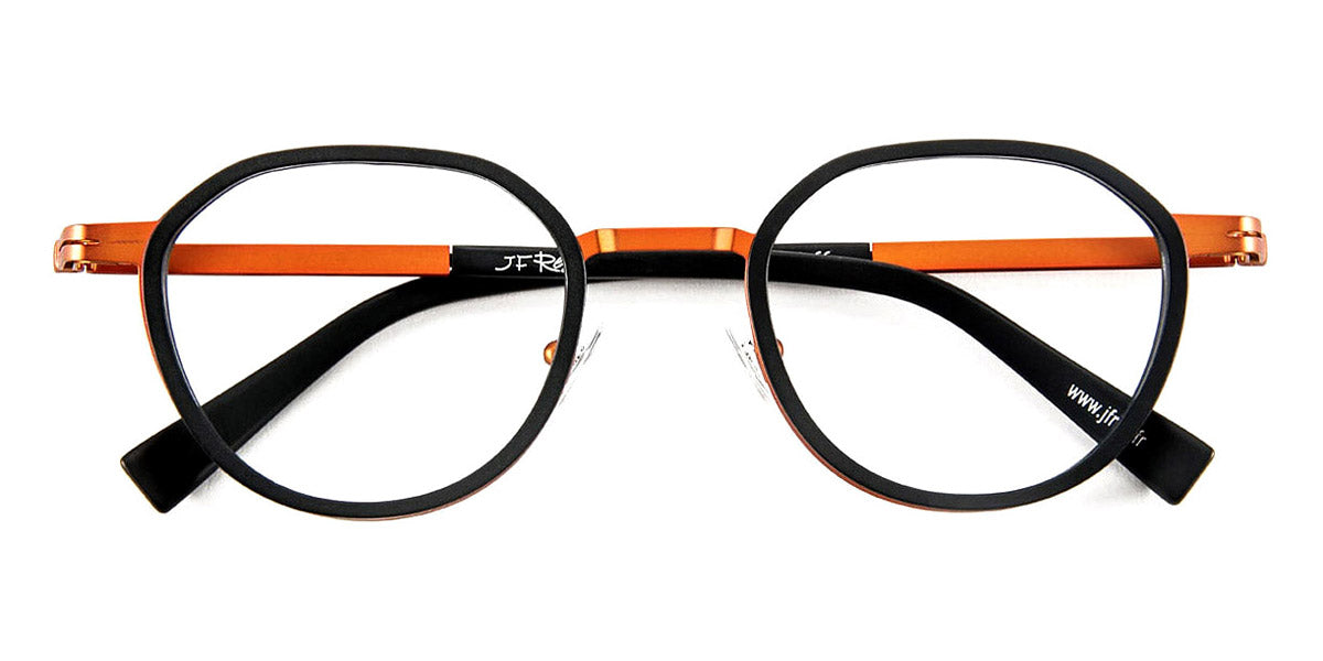 J.F. Rey® JF2876 JR JF2876 0060 49 - 0060 Matte Black/Orange Eyeglasses