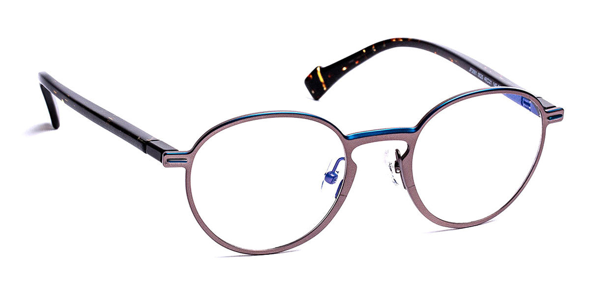 J.F. Rey® JF2881 JR JF2881 0525 48 - 0525 Gunmetal/Blue Eyeglasses