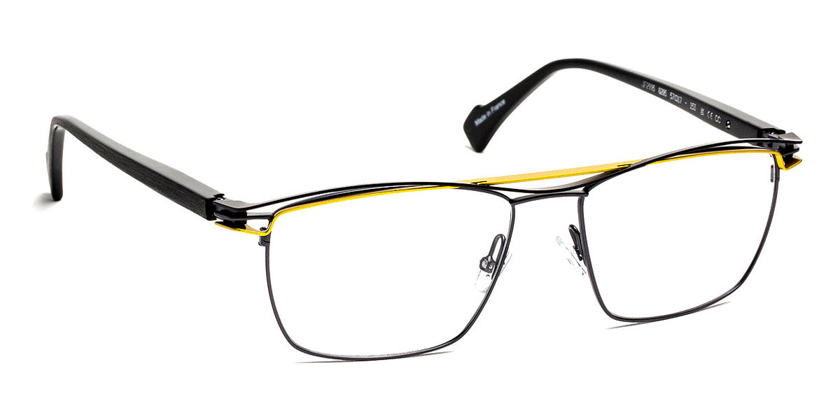 J.F. Rey® JF2905 JR JF2905 0205 57 - 0205 ANTHRACITE / CARBON / YELLOW Eyeglasses