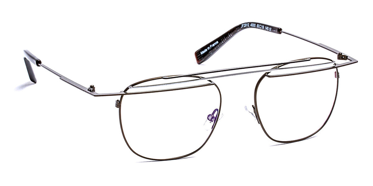 J.F. Rey® JF2912 JR JF2912 4000 50 - 4000 Khaki/Black/Silver Eyeglasses