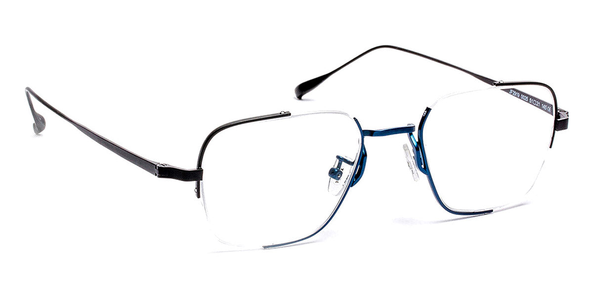 J.F. Rey® JF2919 JR JF2919 0025 51 - 0025 Black/Blue Jeans Eyeglasses