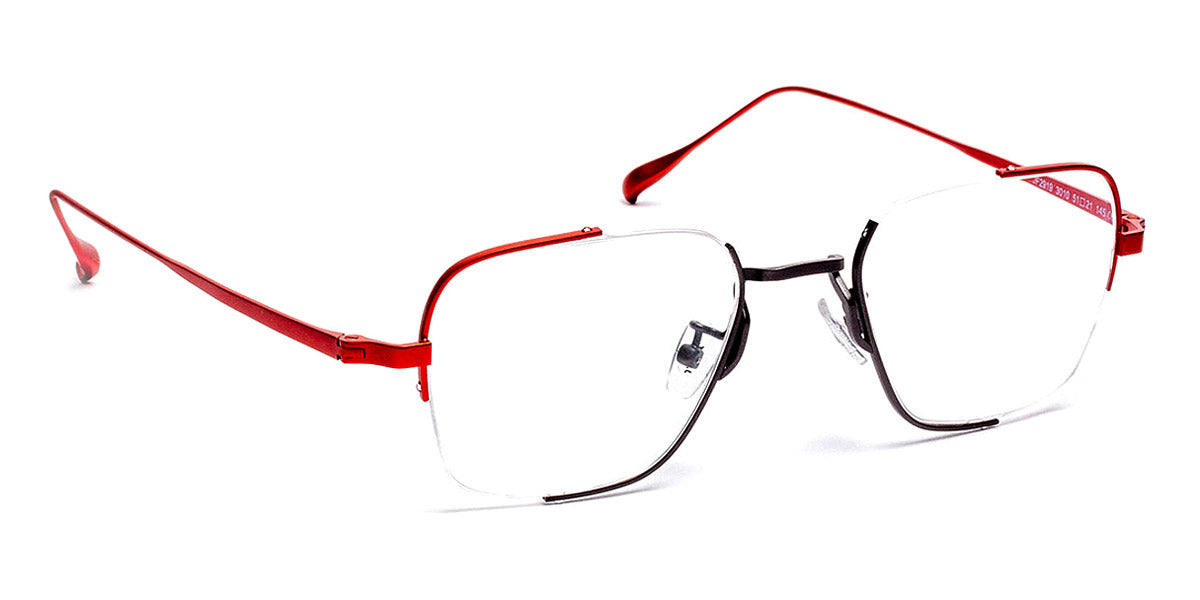 J.F. Rey® JF2919 JR JF2919 3010 51 - 3010 Red/Gunmetal Eyeglasses