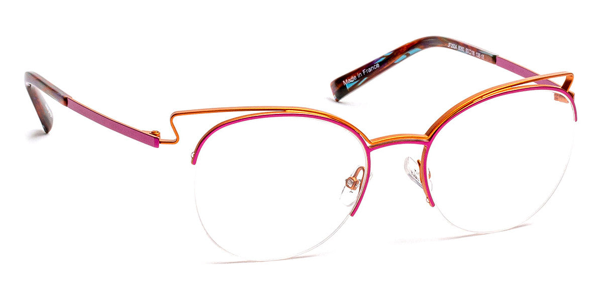 J.F. Rey® JF2924 JR JF2924 8060 50 - 8060 Fuchsia/Peach Eyeglasses