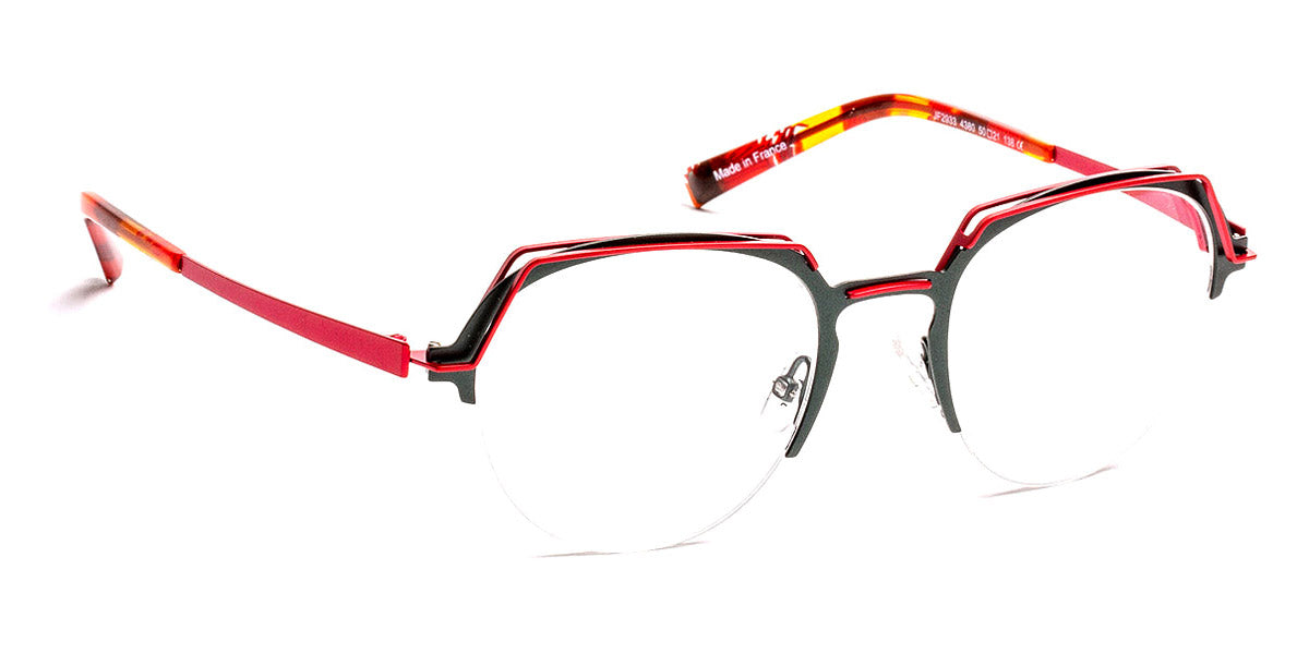 J.F. Rey® JF2933 JR JF2933 4380 50 - 4380 Khaki/Fuchsia Eyeglasses