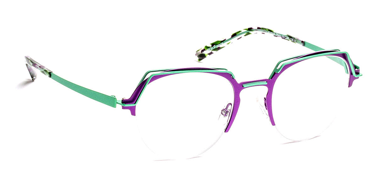 J.F. Rey® JF2933 JR JF2933 7041 50 - 7041 Crimson/Jade Eyeglasses