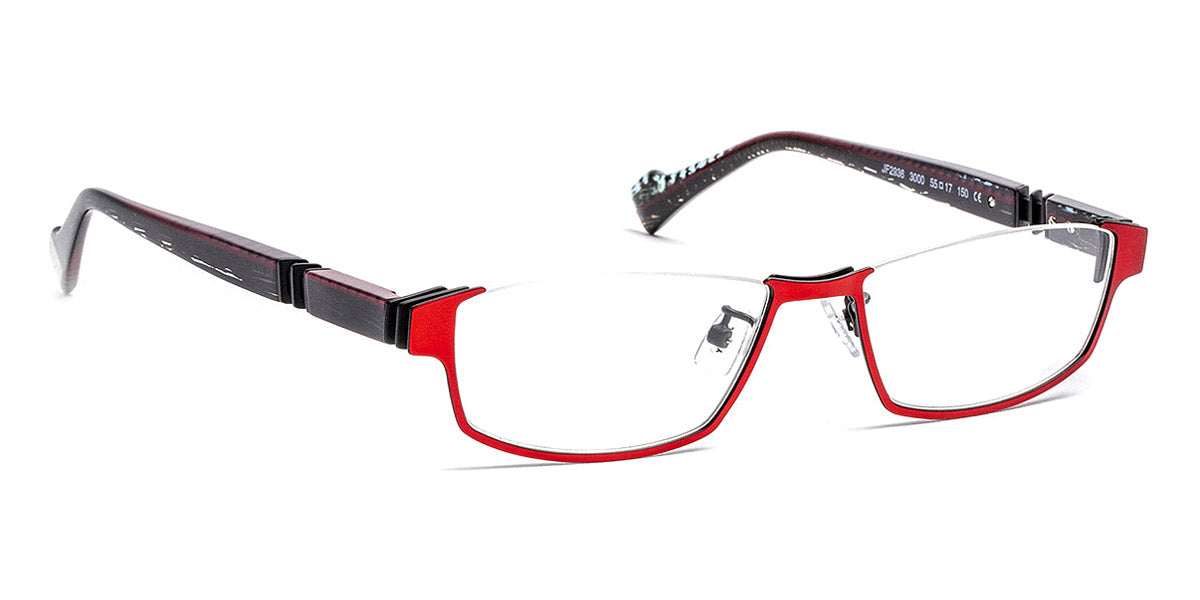 J.F. Rey® JF2936 JR JF2936 3000 55 - 3000 Red/Matte Black Eyeglasses