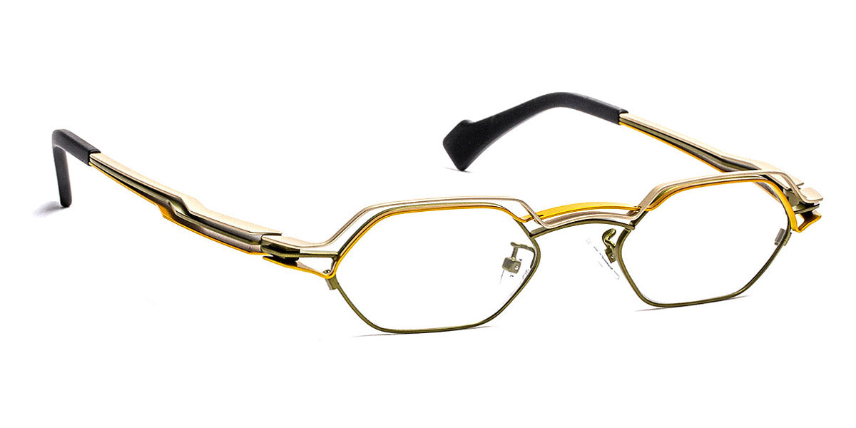 J.F. Rey® JF2937 JR JF2937 4500 48 - 4500 Khaki/Light Gold/Yellow Eyeglasses